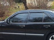 Mercedes E-class W210 1995-2002 Window Deflectors SD (4 pcs, Cobra) photo 1