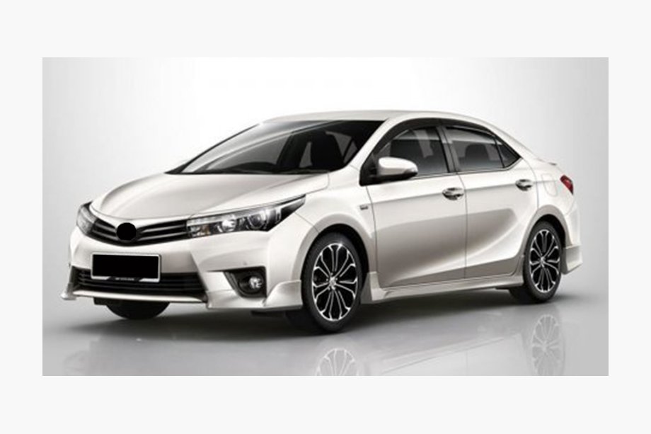 Toyota Corolla 2013-2019 Side skirts (primed for painting) Image