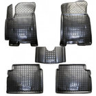 Chevrolet Aveo T250 2005-2011 Rubber floor mats with edge (Autogumm) photo 1