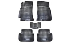 Daewoo Lanos 1998-2017 Rubber floor mats with edge (Autogumm) photo 1