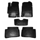 Hyundai Accent 2011-2017 Rubber floor mats with edge (Autogumm) photo 1