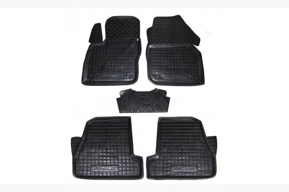 Ford Focus III 2011-2017 Rubber floor mats with edge (Autogumm) Image