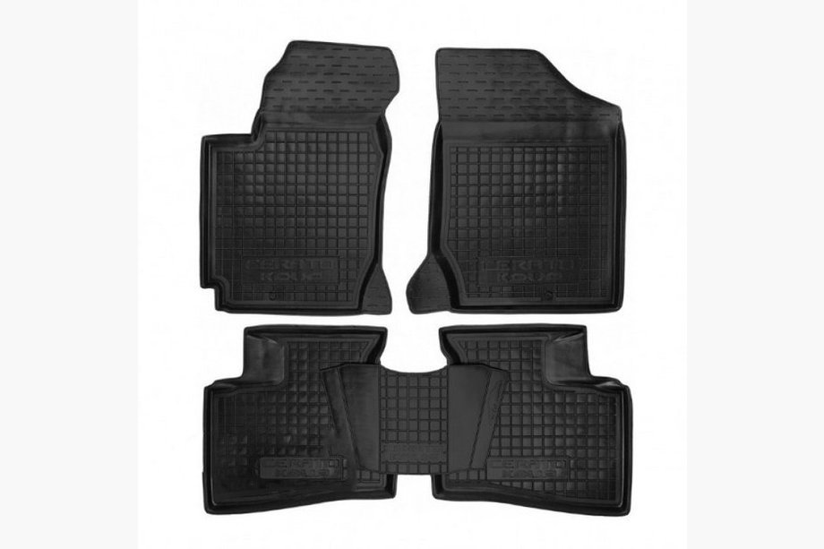 Kia Cerato 2 2010-2013 Rubber floor mats with edge Koup 2010+ (Autogumm) Image