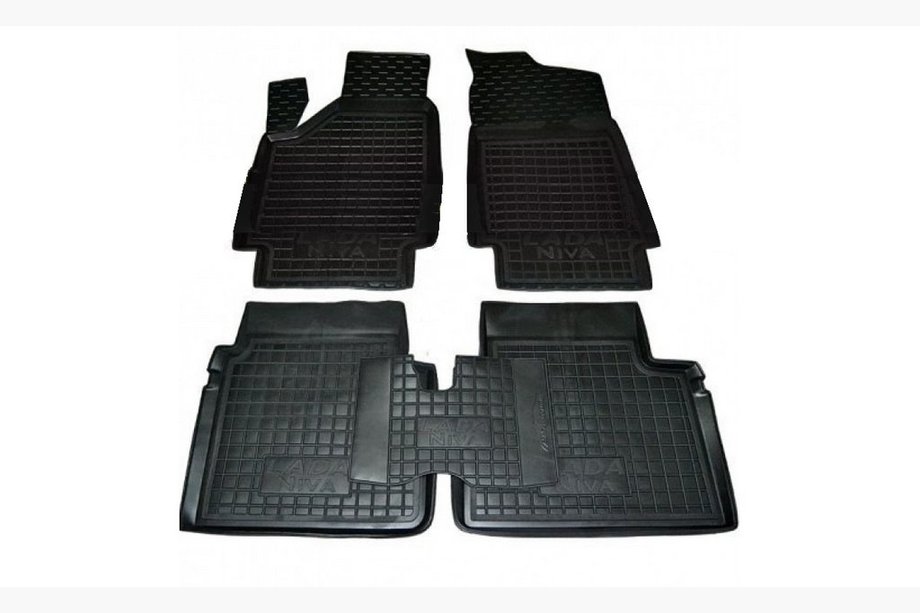 Lada Niva and Urban 1977- Rubber floor mats with edge Taiga (Autogumm) Image