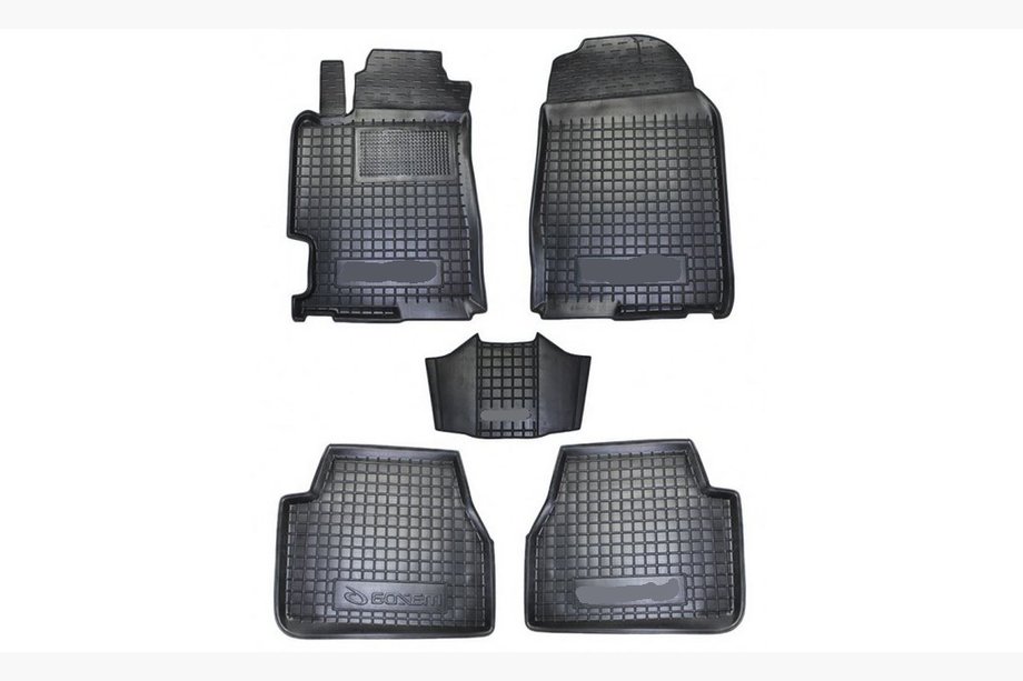 Mazda 6 2003-2008 Rubber floor mats with edge (Autogumm) Image
