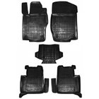 Mercedes ML W164 2005-2011 Rubber floor mats with edge (Autogumm) photo 1