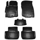 Mitsubishi Lancer X 2008- Rubber floor mats with edge (Autogumm) photo 1