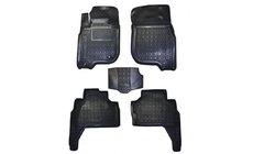 Mitsubishi Pajero Sport 2008-2015 Rubber floor mats with edge (Autogumm) photo 1