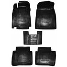 Nissan Tiida 2004-2011 Rubber floor mats with edge (Autogumm) photo 1