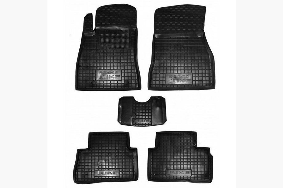 Nissan Juke 2010-2019 Rubber floor mats with edge (Autogumm) Image