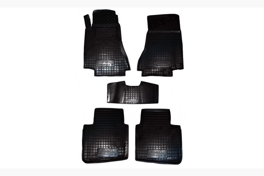 Opel Omega B 1994-2003 Rubber floor mats with edge (Autogumm) Image