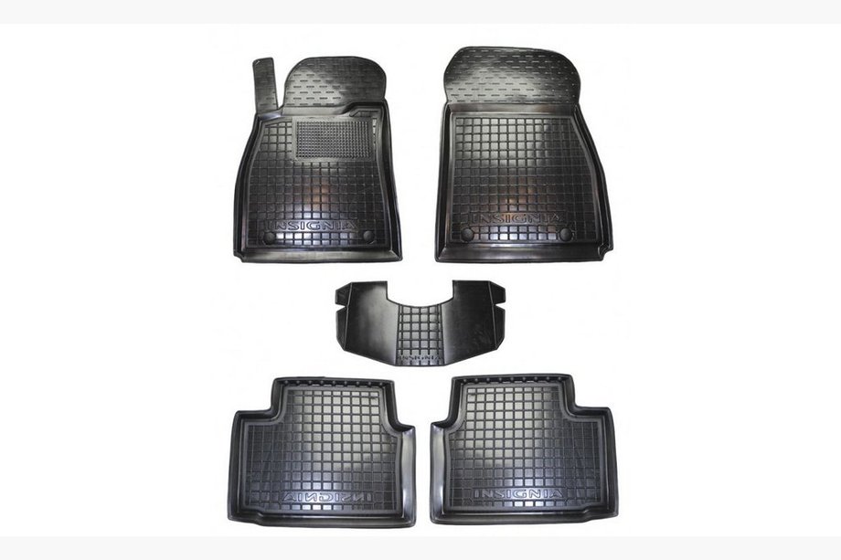 Opel Insignia 2008-2017 Rubber floor mats with edge (Autogumm) Image