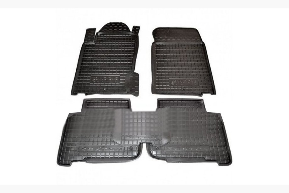SsangYong Rexton I 2001-2017 Rubber floor mats with edge (Autogumm) Image