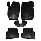Skoda Fabia 2007-2014 Rubber floor mats with edge (Autogumm) photo 1