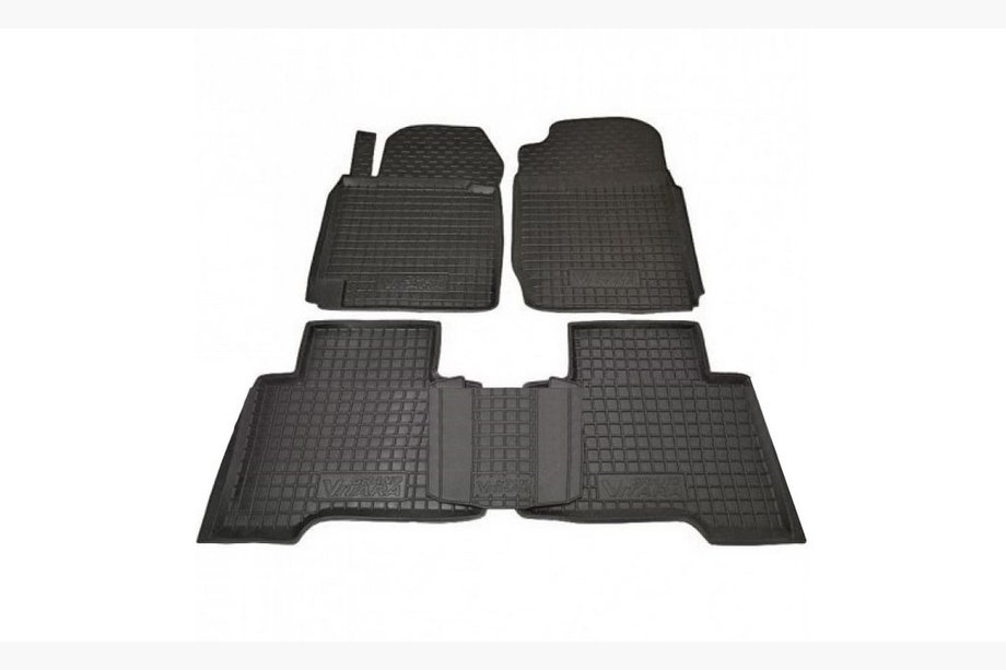 Suzuki Grand Vitara 2005-2017 Rubber floor mats with edge (Autogumm) Image