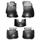 Subaru Outback 2009-2014 Rubber floor mats with edge (Autogumm) photo 1