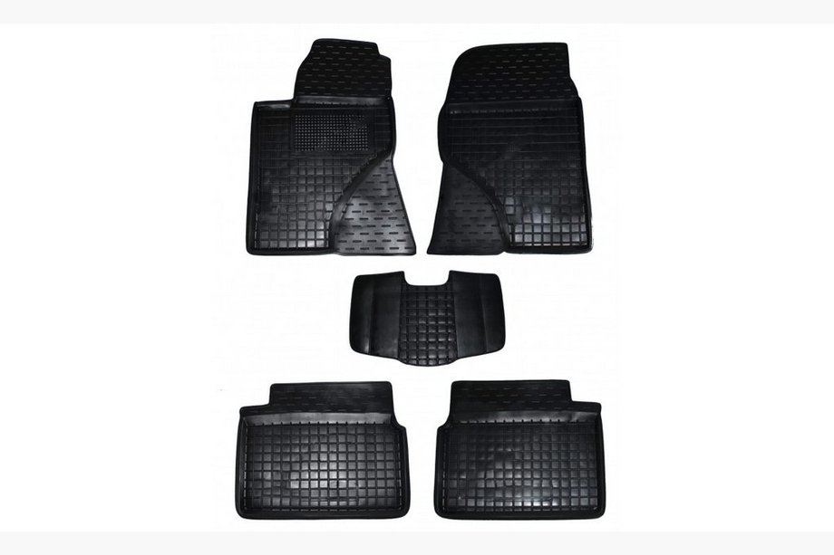 Toyota Avensis 2003-2009 Rubber floor mats with edge (Autogumm) Image