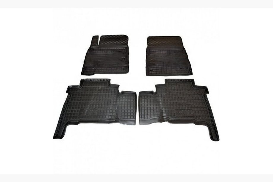 Toyota Land Cruiser 200 2007-2021 Rubber floor mats with edge 2007-2012 (Autogumm) Image