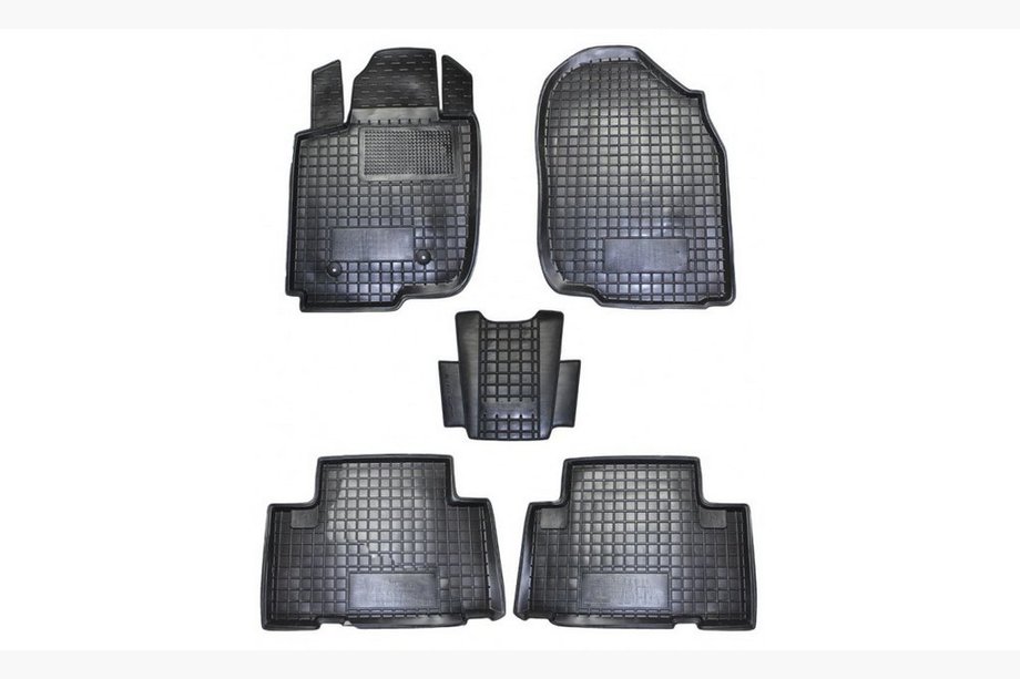 Toyota Rav 4 2006-2013 Rubber floor mats with edge (Autogumm) Photo 1