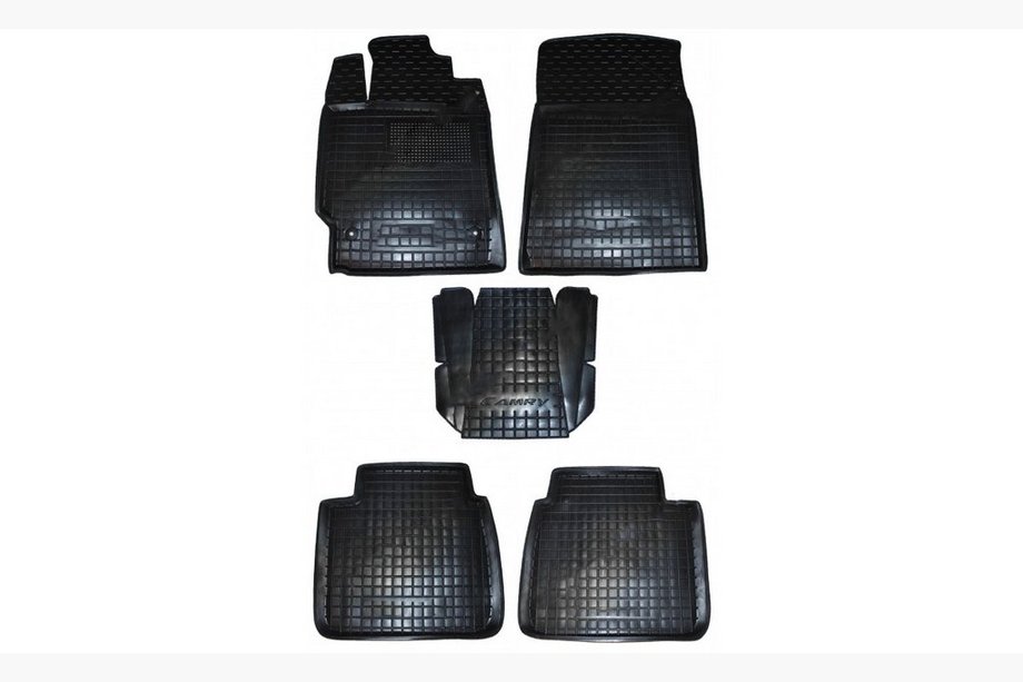 Toyota Camry 2006-2011 Rubber floor mats with edge (Autogumm) Image