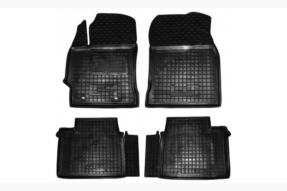 Toyota Corolla 2007-2013 Rubber floor mats with edge (Autogumm) Image