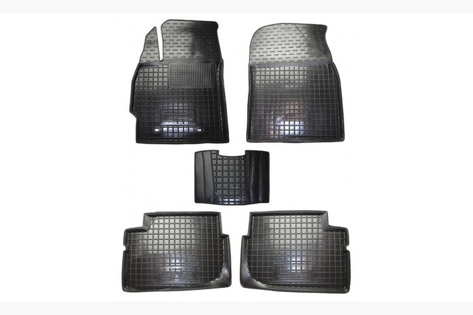 Toyota Auris 2007-2012 Rubber floor mats with edge (Autogumm) Image