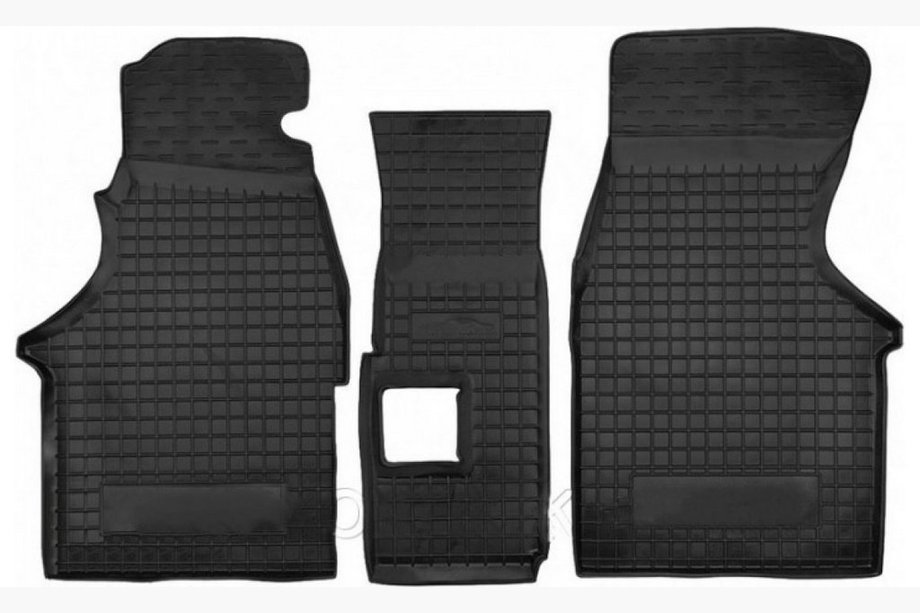 Volkswagen T4 Transporter 1990-2003 Rubber floor mats with edge (Autogumm) Image