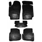 Volkswagen Polo 2010-2017 Rubber floor mats with edge SD (Autogumm) photo 1