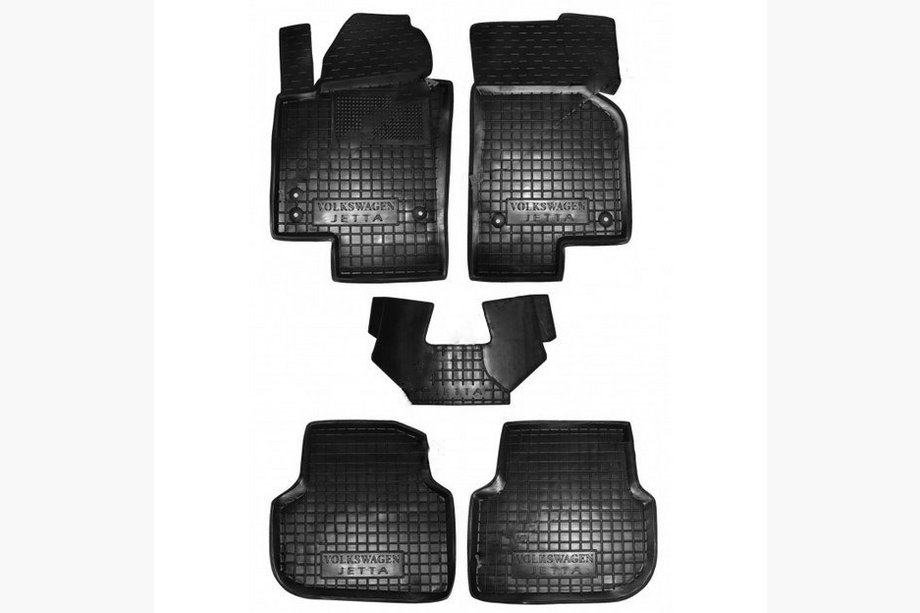 Volkswagen Jetta 2011-2018 Rubber floor mats with edge (Autogumm) Image