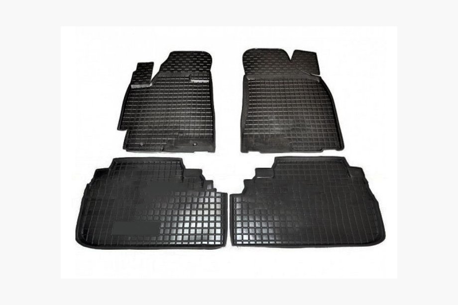 Toyota Highlander 2008-2013 Rubber floor mats with edge (Autogumm) Image