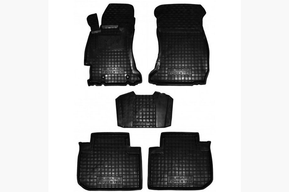 Subaru Forester 2013-2018 Rubber floor mats with edge (Autogumm) Image