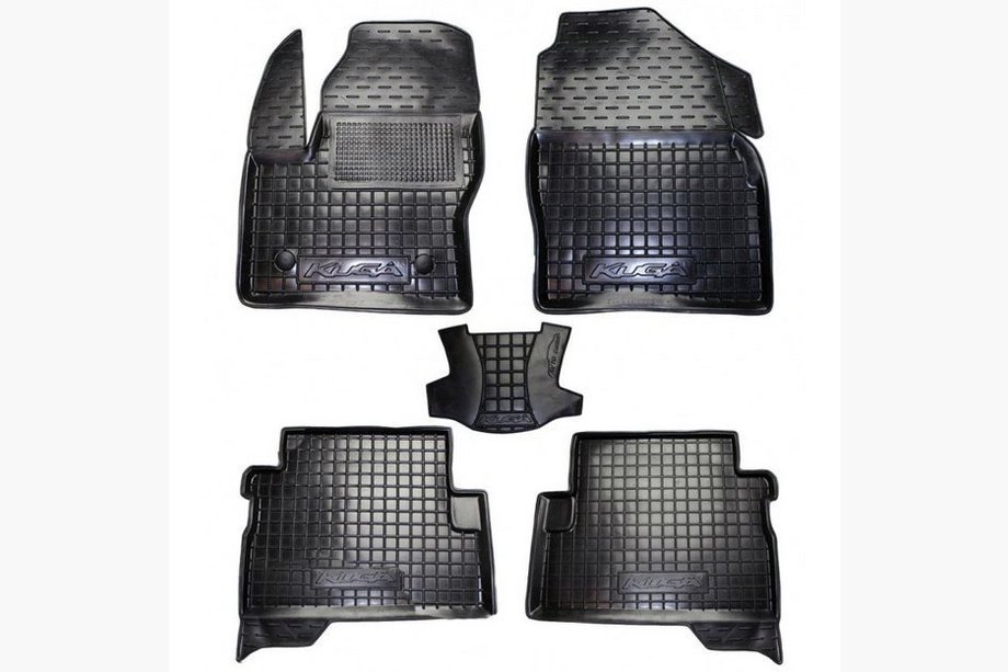 Ford Kuga/Escape 2013-2019 Rubber floor mats with edge (Autogumm) Image