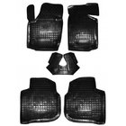 Skoda Rapid 2012-2019 Rubber floor mats with edge (Autogumm) photo 1