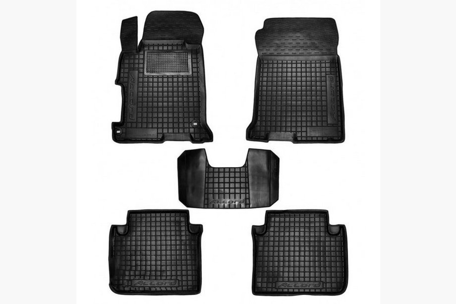 Honda Accord IX 2013-2017 Rubber floor mats with edge (Autogumm) Photo 1