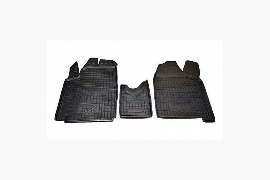 Citroen Jumpy 2007–2017 Rubber floor mats with edge 1.6 TD (Autogumm) Image