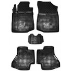 Peugeot 107 2005-2014 Rubber floor mats with edge (Autogumm) photo 1