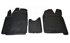 Fiat Scudo 2007-2015 Rubber floor mats with edge 2.0 TD (Autogumm) photo 1