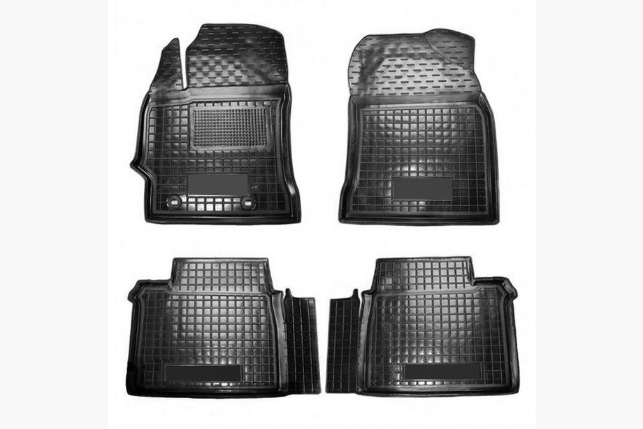 Toyota Corolla 2013-2019 Rubber floor mats with edge (Autogumm) Image