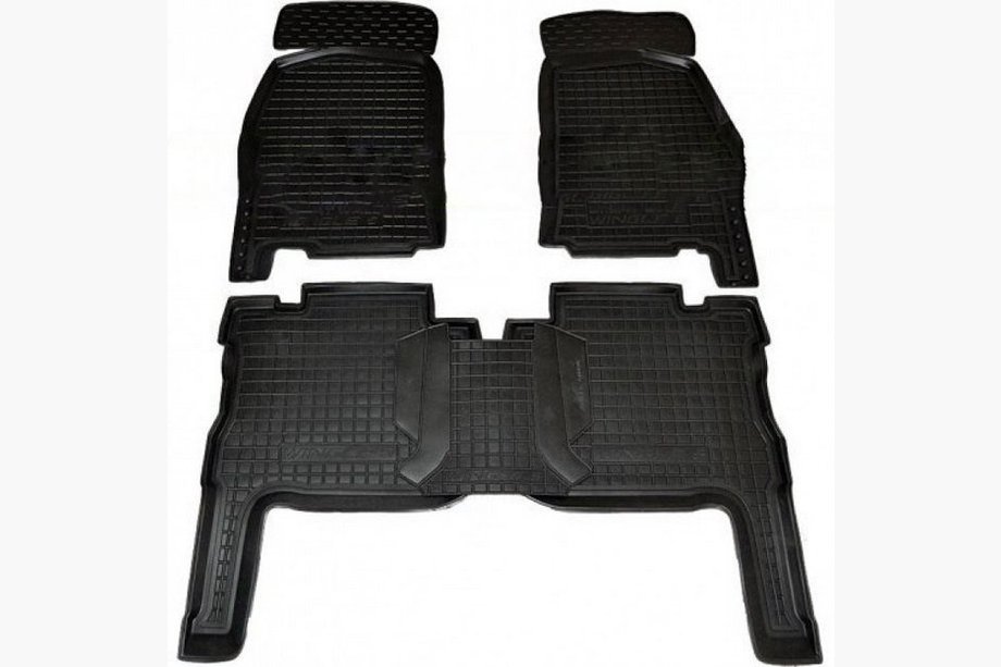 GreatWall Wingle 5 2006- Rubber floor mats with edge (Autogumm) Image