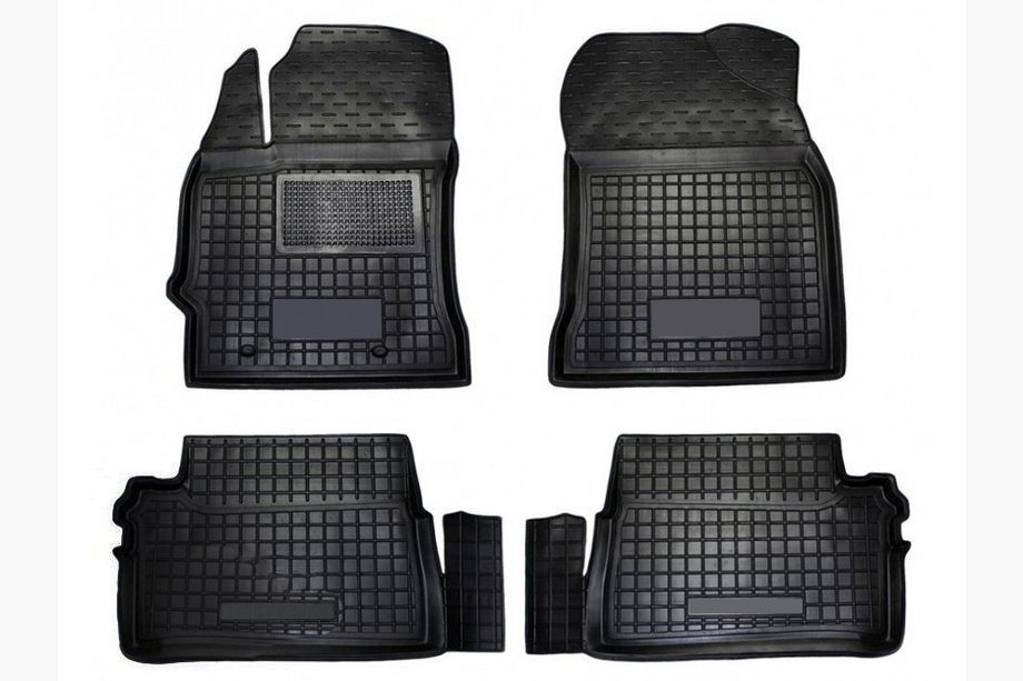 Toyota Auris 2012-2018 Rubber floor mats with edge (Autogumm) Photo 1