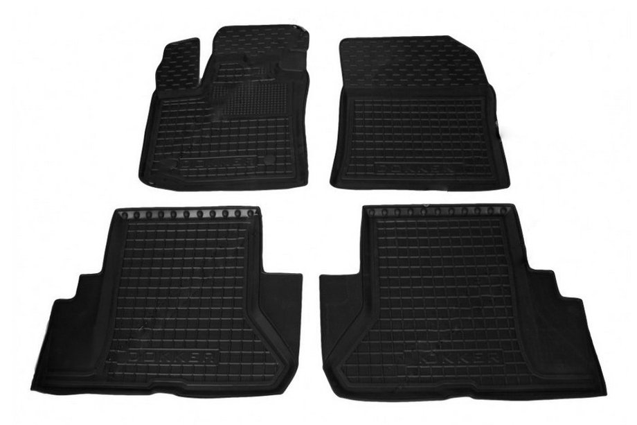 Renault Dokker 2013-2022 Rubber floor mats with edge (Autogumm) Image