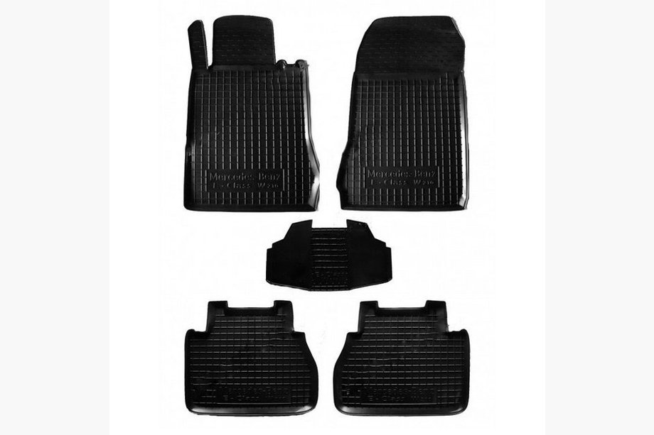 Mercedes S-class W220 1998-2005 Rubber floor mats with edge (Autogumm) Image