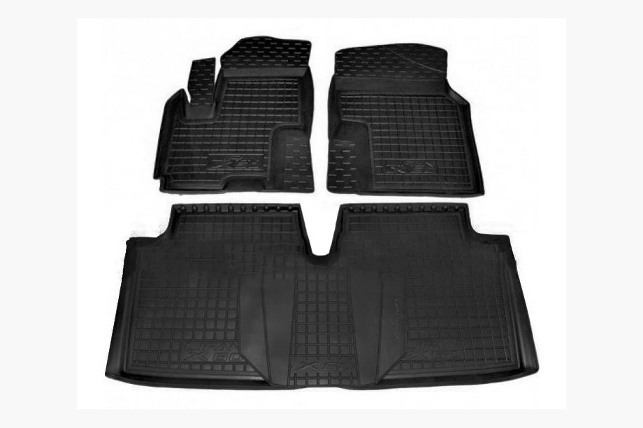 Lifan X60 2011- Rubber floor mats with edge (Autogumm) Image