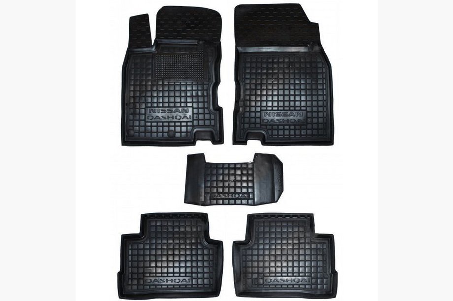 Nissan Qashqai 2014-2021 Rubber floor mats with edge (Autogumm) Image