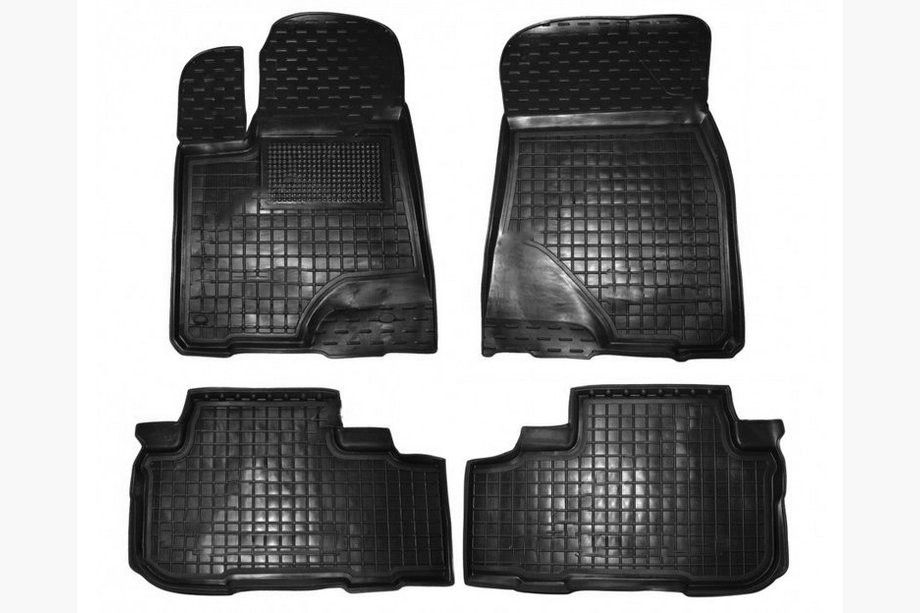 Toyota Highlander 2013-2019 Rubber floor mats with edge (Autogumm) Image