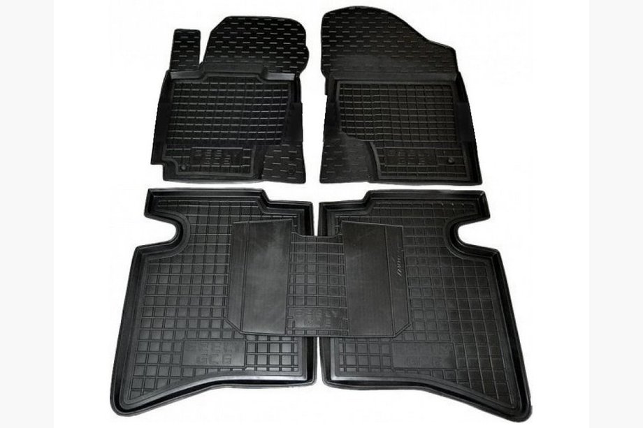 Geely GC-6 2014-2020 Rubber floor mats with edge 2014+ (Autogumm) Image