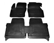 Ford Connect 2014-2021 Rubber floor mats with edge short base (Autogumm) photo 1