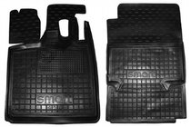 Smart 1998-2007 Rubber floor mats with edge 450 Fortwo (Autogumm) photo 1