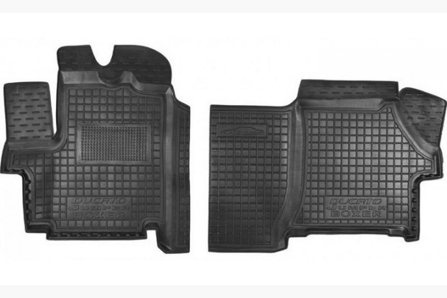 Citroen Jumper 2007-2025 Rubber floor mats with edge (Autogumm) Image