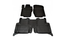 Mercedes GL class X164 2006-2012 Rubber floor mats with edge (Autogumm) photo 1